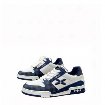 루이비통 남성 LV 트레이너 스니커즈 - Louis vuitton Mens LV Trainer Sneakers 