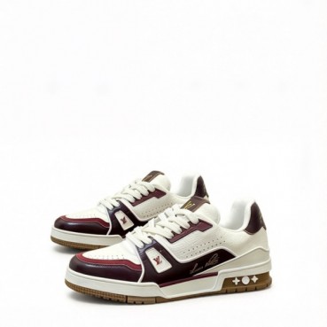 루이비통 남성 LV 트레이너 스니커즈 - Louis vuitton Mens LV Trainer Sneakers 