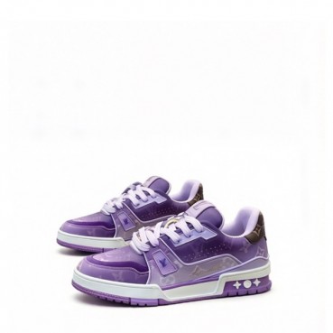 루이비통 남/녀 트레이너 스니커즈 - Louis vuitton Unisex Trainer Sneakers 
