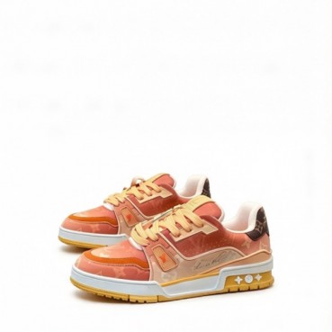 루이비통 남/녀 트레이너 스니커즈 - Louis vuitton Unisex Trainer Sneakers 