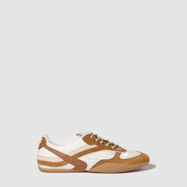미우미우 여성 스웨이드 스니커즈 - Miumiu Womens Suede Sneakers 