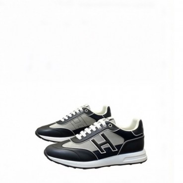 에르메스 남성 가죽 스니커즈 - Hermes Mens Leather Sneakers 