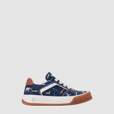 루이비통 남/녀 LV 틸티드 스니커즈 - Louis vuitton Unisex LV Tilted Sneakers 