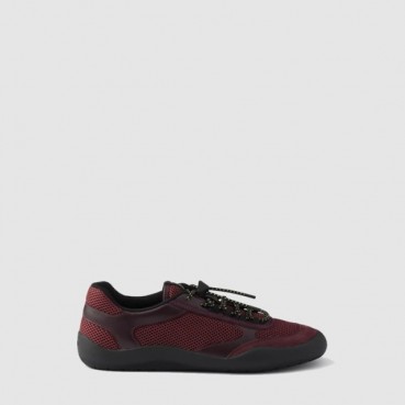프라다 여성 스피드록 메쉬 스니커즈 - Prada Womens Speedlock Mesh Sneakers 