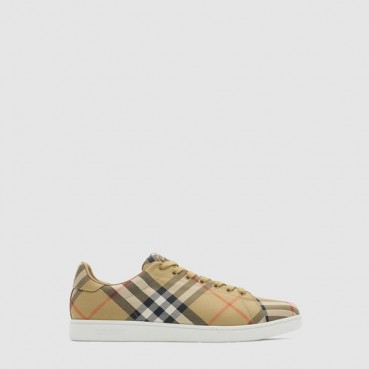 버버리 남성 체크 세트 스니커즈 - Burberry Mens Check Set Sneakers 