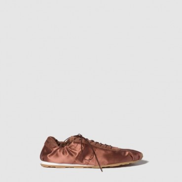 미우미우 여성 플룸 새틴 스니커즈 - Miumiu Womens Plume Satin Sneakers 