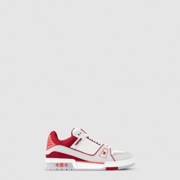 루이비통 남성 LV 트레이너 스니커즈 - Louis vuitton Mens LV Trainer Sneakers 