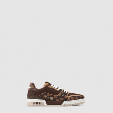 루이비통 남/녀 LV 트레이너 스니커즈 - Louis vuitton Unisex LV Trainer Sneakers 