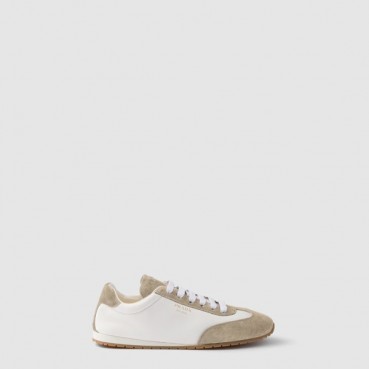 프라다 여성 나파 스웨이드 스니커즈 - Prada Nappa Leather Suede Sneakersr 