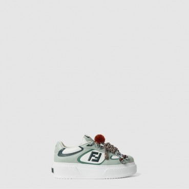 펜디 여성 매치 로우탑 플랫폼 참 슈즈 - Fendi Match Low