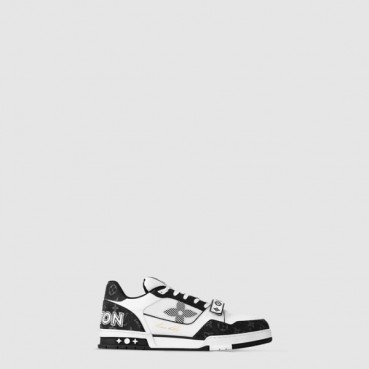 루이비통 남/녀 LV 트레이너 스니커즈 - Louis vuitton Unisex LV Trainer Sneakers 