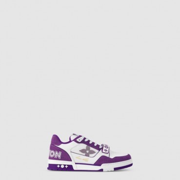 루이비통 남/녀 LV 트레이너 스니커즈 - Louis vuitton Unisex LV Trainer Sneakers 