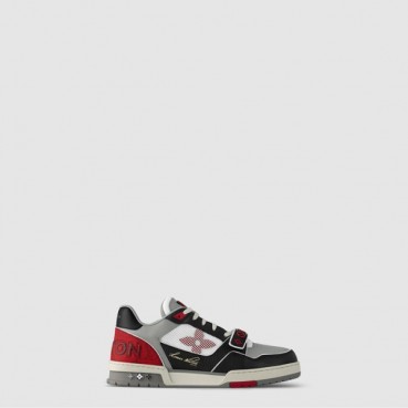 루이비통 남/녀 LV 트레이너 스니커즈 - Louis vuitton Unisex LV Trainer Sneakers 