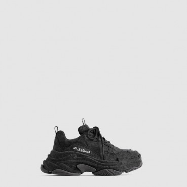 발렌시아가 남성 트리플 S 데님 스니커즈 - Balenciaga Mens Triple S Denim Sneakers 