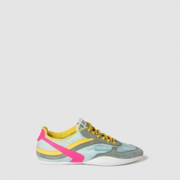 미우미우 남성 스웨이드 스니커즈 - Miumiu Mens Suede Sneakers 