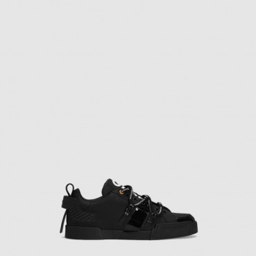 돌체앤가바나 남성 가죽 포르토피노 스니커즈 - Dolc&Gabbana Mens Leather Portofino Sneakers 