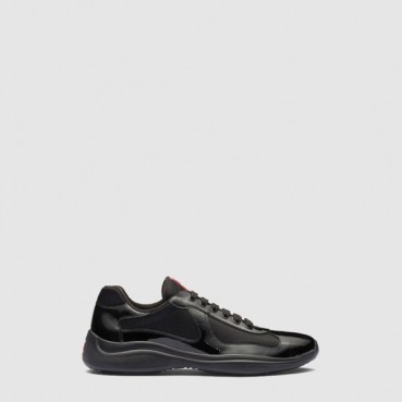 프라다 남성 아메리카 컵 페이턴트 스니커즈 - Prada Mens Americas Cup Patent Sneakers 