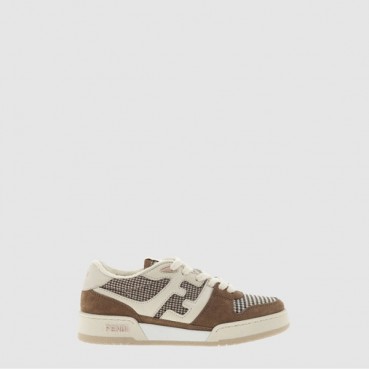 펜디 남성 매치 스니커즈 로우탑 - Fendi Mens Match Sneakers Low Top 