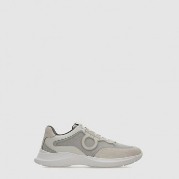 페라가모 남성 간치니 오너먼트 로우탑 스니커즈 - Ferragamo Mens Gancini Ornament Low