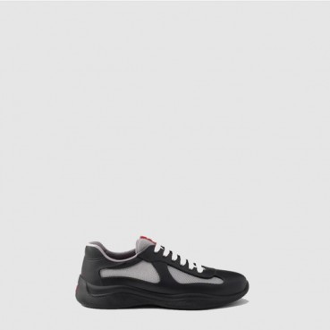 프라다 남성 패브릭 스니커즈 - Prada Mens Fabric Sneakers 
