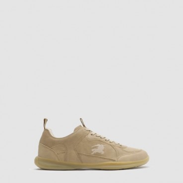 버버리 남성 레더 매트릭스 스니커즈 - Burberry Mens Leather Matrix Sneakers 