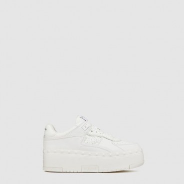발렌티노 여성 프리도트 XL 송아지 가죽 스니커즈 - Valentino Womens Freedot XL Calfskin Sneakers 