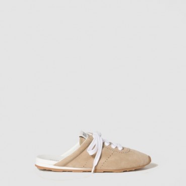 미우미우 여성 플룸 스웨이드 뮬 - Miumiu Womens Plume Suede Mule 