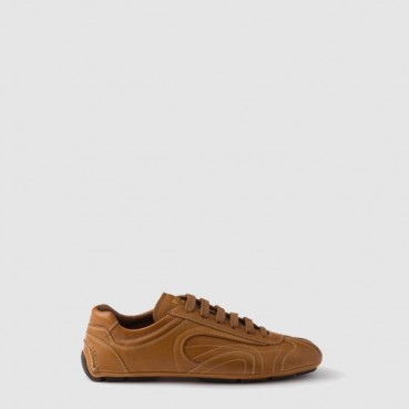 프라다 여성 앤틱 나파 가죽 스니커즈 - Prada Womens Antique Nappa Leather Sneakers 