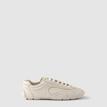 프라다 여성 앤틱 나파 가죽 스니커즈 - Prada Womens Antique Nappa Leather Sneakers 