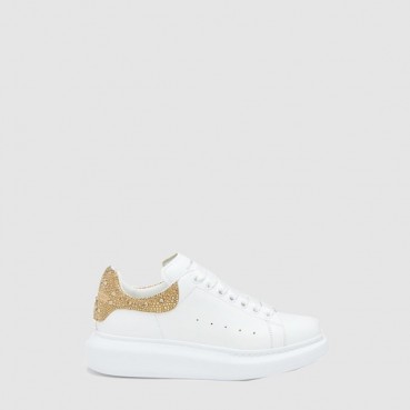 알렉산더 맥퀸 여성 오버사이즈 레트로 스니커즈 - Alexander McQueen Womens Oversized Retro Sneakers 