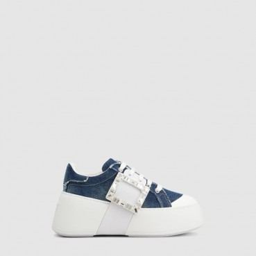 로저비비에 여성 비브 스케이트 스니커즈 - Roger Vivier Womens Viv Skate Sneakers 