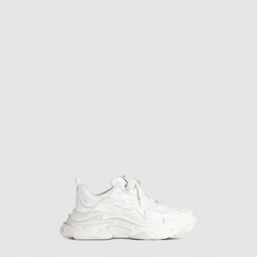 발렌시아가 남/녀 트리플 S 스포티 스니커즈 - Balenciaga Unisex Triple S Sporty Sneakers 
