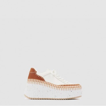 끌로에 여성 Nama 스니커즈 - Chloe Womens Nama Sneaker 