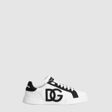 돌체앤가바나 남/녀 포르토피노 라이트 스트로벨 스니커즈 - Dolc&Gabbana Unisex Portofino Light Strobel Sneakers 