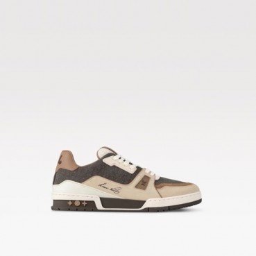 루이비통 남/녀 트레이너 스니커즈 - Louis vuitton Unisex Trainer Sneaker 