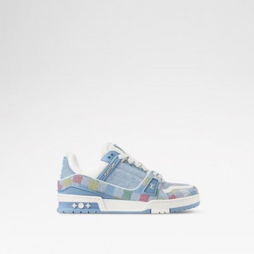 루이비통 남/녀 트레이너 스니커즈 - Louis vuitton Unisex Trainer Sneaker 