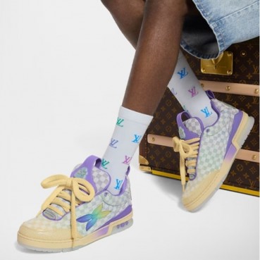 루이비통 남성 LV 스케이트 스니커즈 - Louis vuitton Mens LV Skate Sneakers 