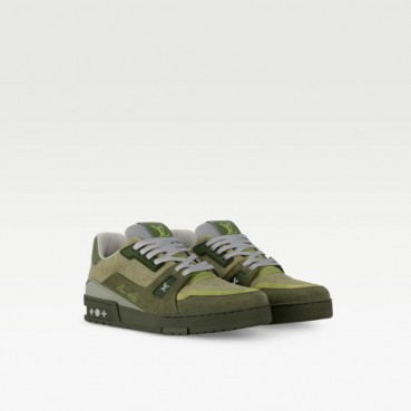 루이비통 남/녀 트레이너 스니커즈 - Louis vuitton Unisex Trainer Maxi 