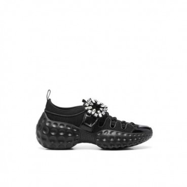로저비비에 여성 비브 온 더 런 트레키 스니커즈 - Roger Vivier Womens Viv On The Run Trekky Sneakers 