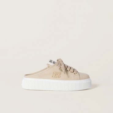 미우미우 여성 데님 스니커즈 뮬 - Miumiu Womens Denim Sneakers Mule 
