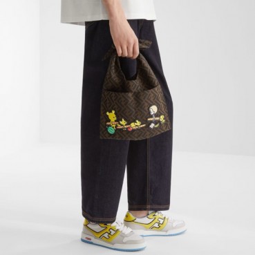 펜디 남성 매치 FF 스니커즈 - Fendi Mens Match FF Sneakers 