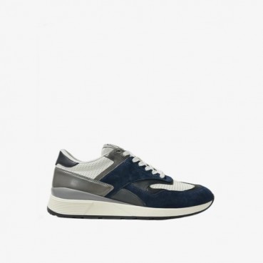 에르메네질도 제냐 남성 트리플 스티치 스니커즈 - Ermenegildo Zegna Mens Triple Stitcht Sneakers 