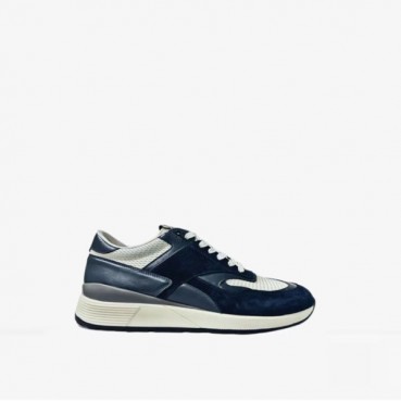 에르메네질도 제냐 남성 트리플 스티치 스니커즈 - Ermenegildo Zegna Mens Triple Stitcht Sneakers 