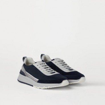 브루넬로쿠치넬리 남성 레더 스니커즈 - Brunello Cucinelli Mens Sneaker 