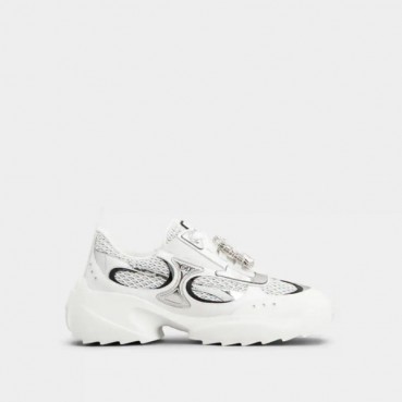 로저비비에 여성 비브 온 더 런 스니커즈 - Roger Vivier Womens Viv on the Run Sneaker 