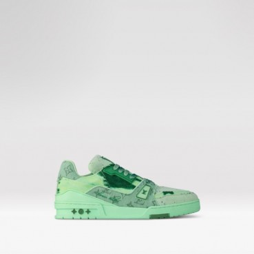 루이비통 남/녀 LV 트레이너 스니커즈 - Louis vuitton Unisex Trainer Sneaker 