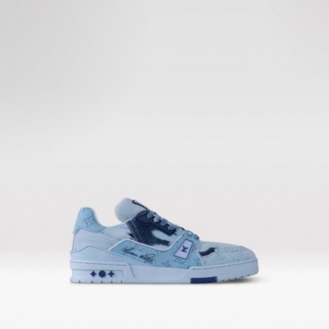 루이비통 남/녀 LV 트레이너 스니커즈 - Louis vuitton Unisex Trainer Sneaker 