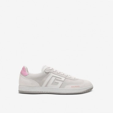 발망 남/녀 스완 로우탑 스니커즈 - Balmain Unisex Swan Sneaker 