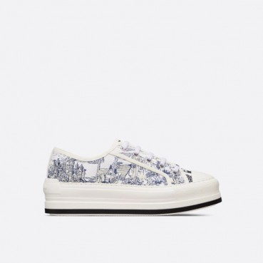 디올 여성 네이비 워크 앤 디올 - Dior Womens Walk N Dior Sneaker 