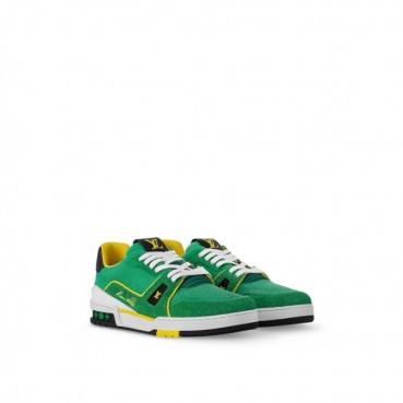 루이비통 남성 트레이너 스니커즈 - Louis vuitton Mens Trainer Maxi 